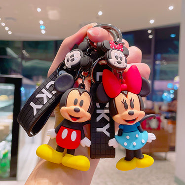 Mickey and Minnie Keychain